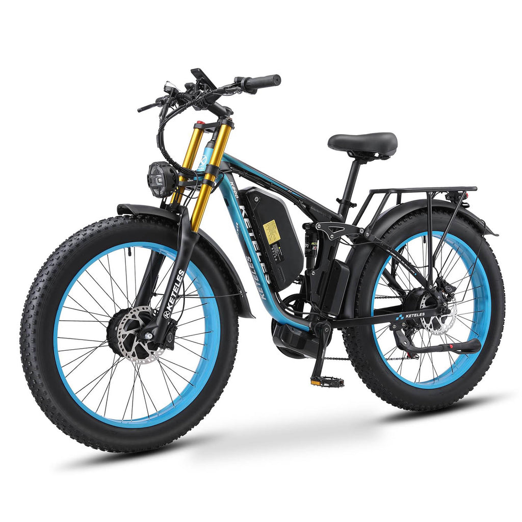 K800P 48V 23AH Dual Motor Electric Bike for Adults