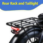 JESRIDER KF9 Folding Fat Tire Electric Bike | 48V 32Ah