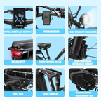Jesrider V3 Pro Electric Bike – 52V 32Ah