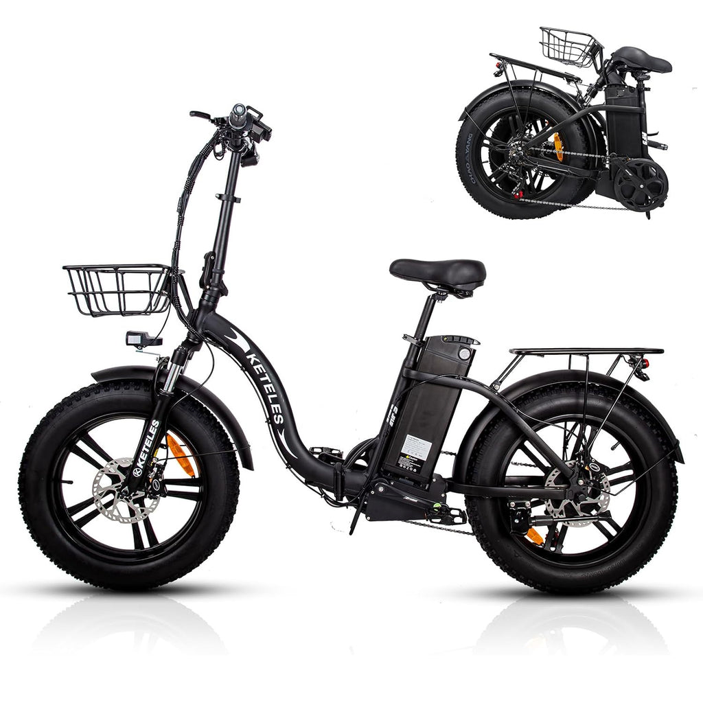 JESRIDER KF9 Folding Fat Tire Electric Bike | 48V 32Ah