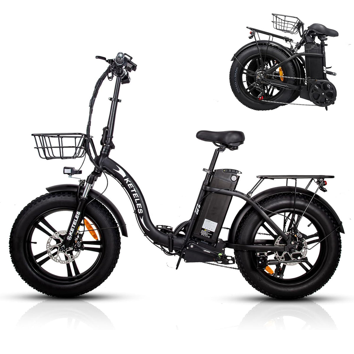 JESRIDER KF9 Folding Fat Tire Electric Bike | 48V 32Ah