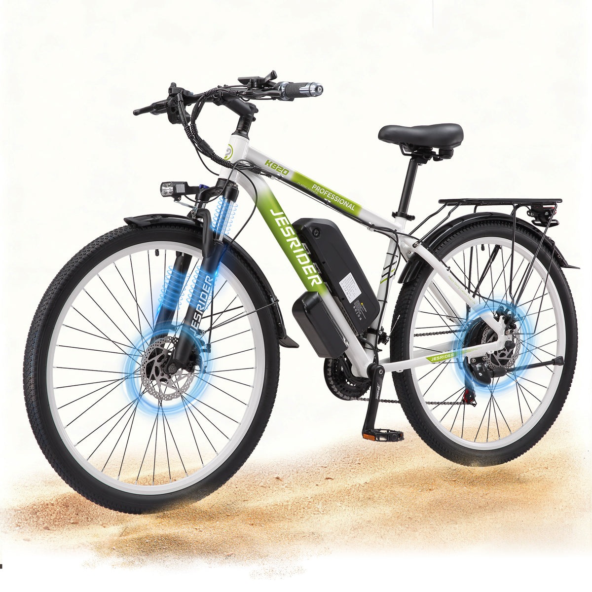Jesrider K820 Electric Bike – 48V 17.5Ah