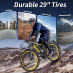 Jesrider K820 48V 17.5Ah Electric Bike for Adults