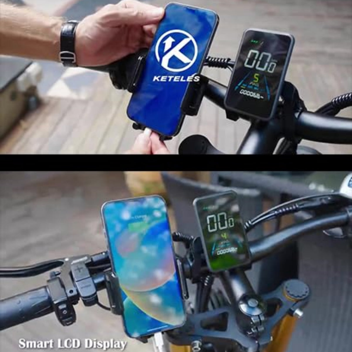 K800P 48V 23AH Dual Motor Electric Bike for Adults