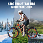 K800P 48V 23AH Dual Motor Electric Bike for Adults