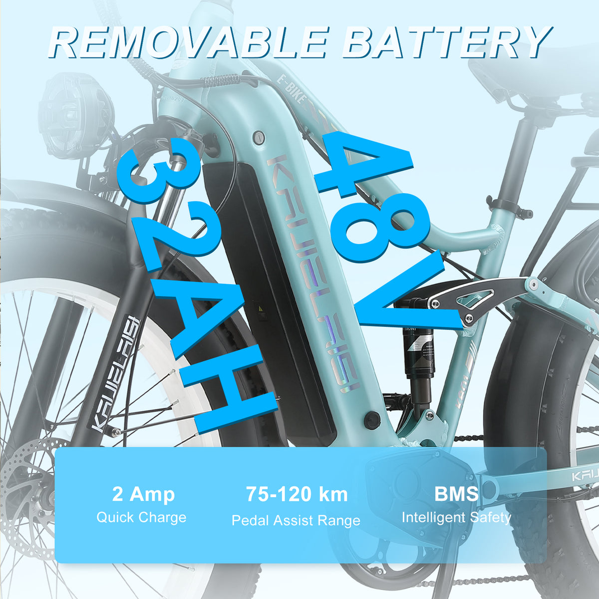 KETELES K801 Electric Commuting Bike – 48V 32Ah, 250W