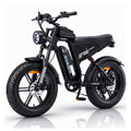 Jesrider G650 Fat Tire Electric Bike for Adults | All-Terrain Retro Moto E-Bike, 3 Riding Modes, LCD Display