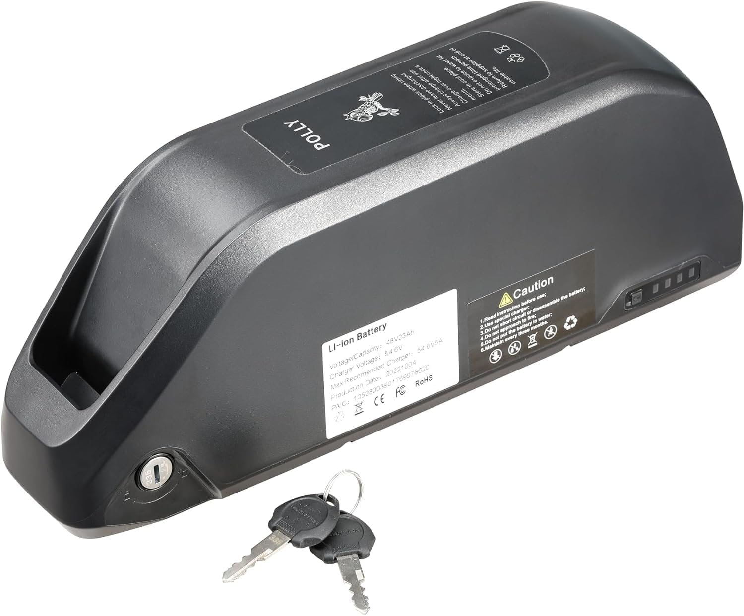 Jesrider K800 BATTERY, 48V 23AH Electric Bike Lithium Battery, Removable Ebike Battery For K800