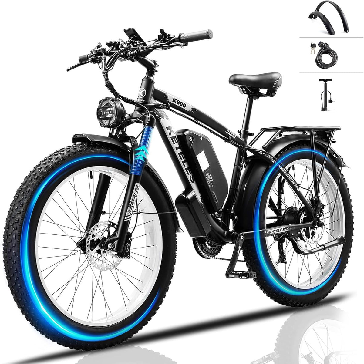 Jesrider K800 Electric Bike – 48V 20Ah, 250W