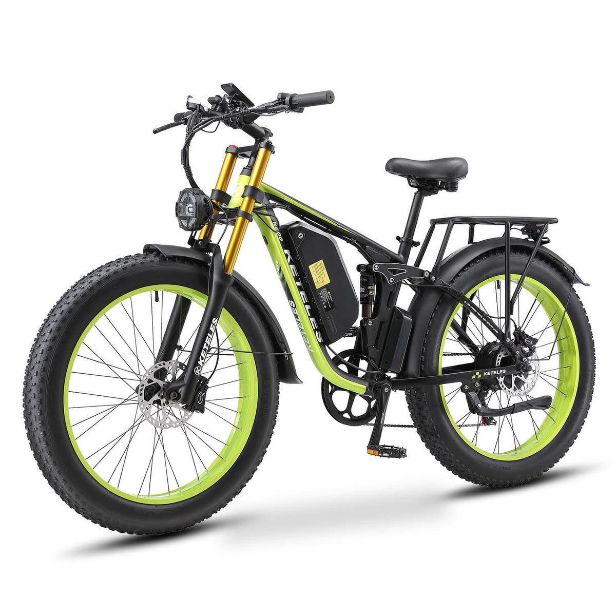 K800P 48V 23AH Dual Motor Electric Bike for Adults