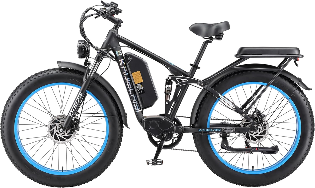 Jesrider V3 Pro Electric Bike for Adults, 52V 32Ah Battery