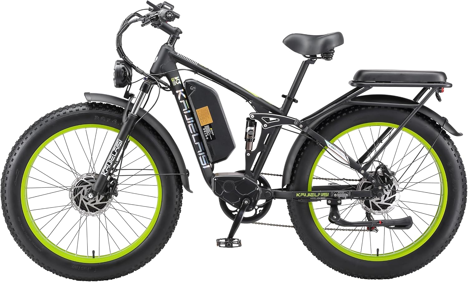 Jesrider V3 Pro Electric Bike for Adults, 52V 32Ah Battery
