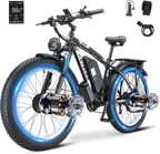 Jesrider K800 Dual Motor Electric Bike, 53V 32Ah Battery, Electric Mountain Bike