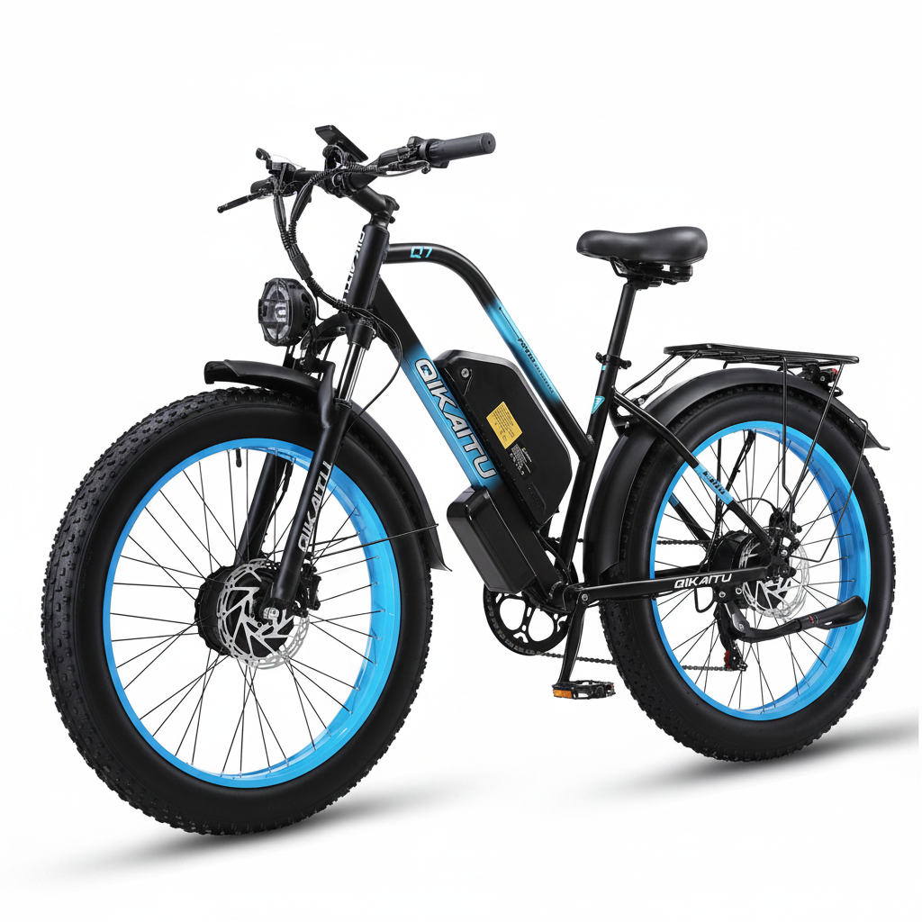 Jesrider Q7 Electric Bike white background studio photo